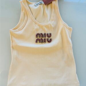 Inspired  Beige Sleeveless tank top